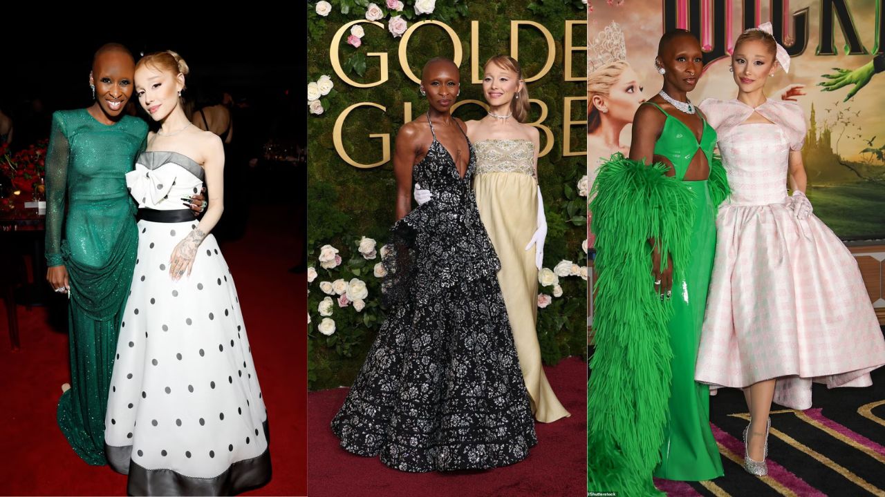 Ariana and Cynthia Shining Together on Red Carpets