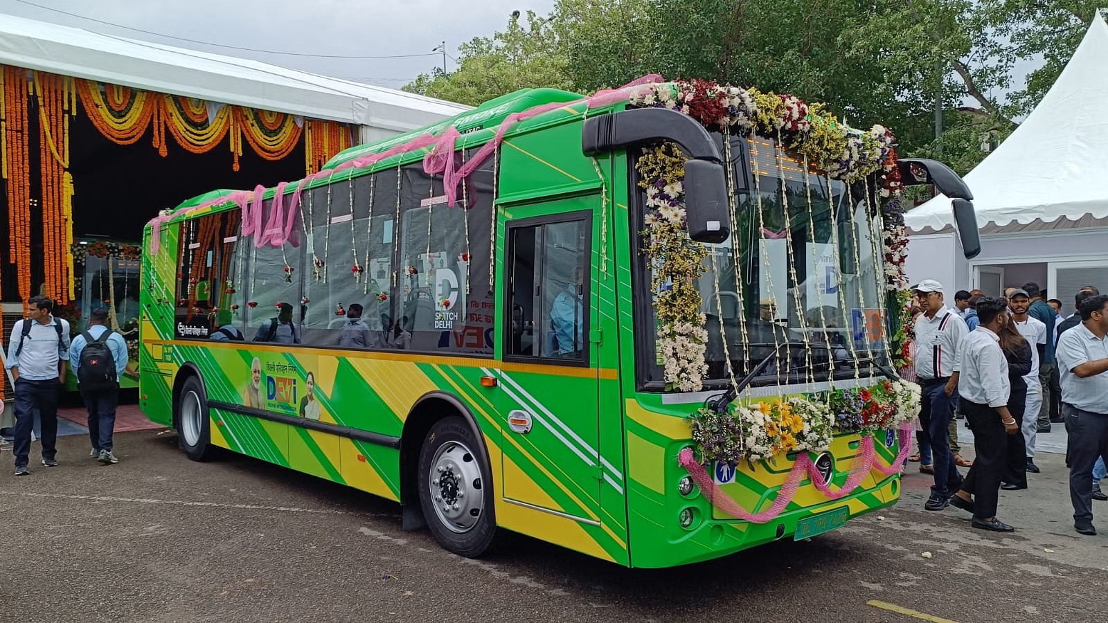 The Delhi government will soon start a full-day AC electric bus tour