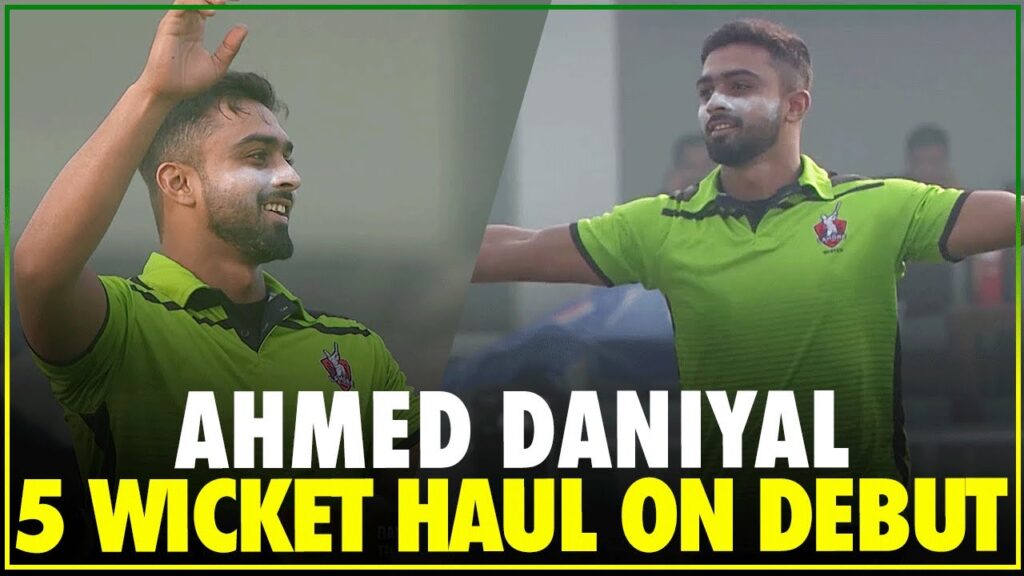 Ahmed Daniyal: Pakistan’s New Speed Star Shines on T20I Debut vs Bangladesh