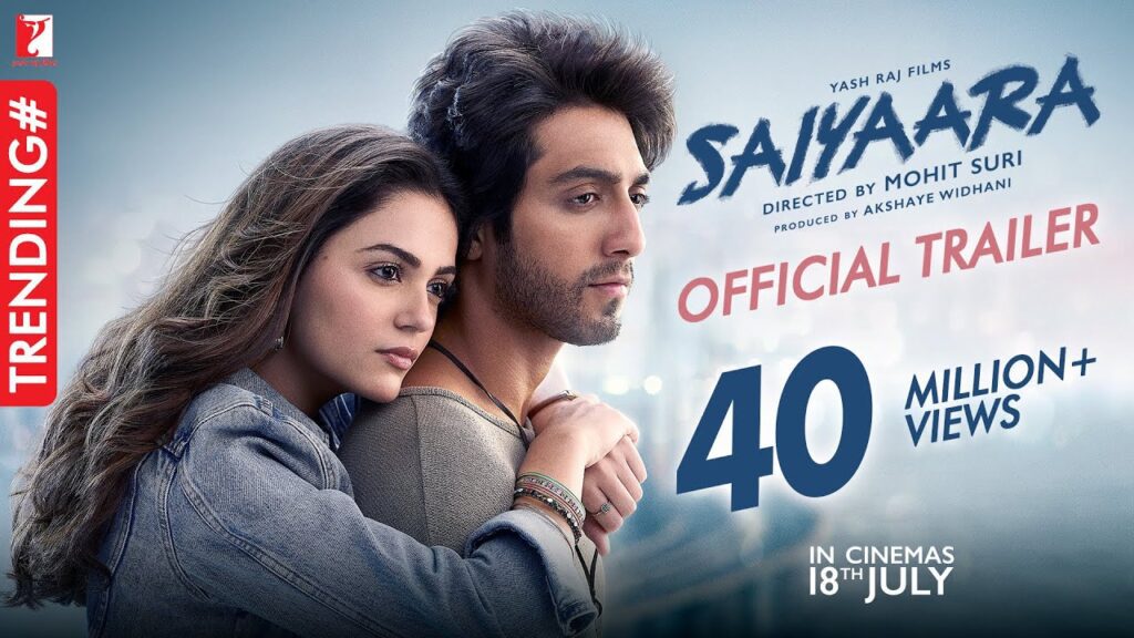 Saiyaara Box Office Collection Day 5: Ahaan Panday-Aneet Padda’s Film Beats Salman’s Sikandar, Earns ₹132 Crore Abet shot of Ahaan Panday and Aneet Padda from Saiyaara trailer