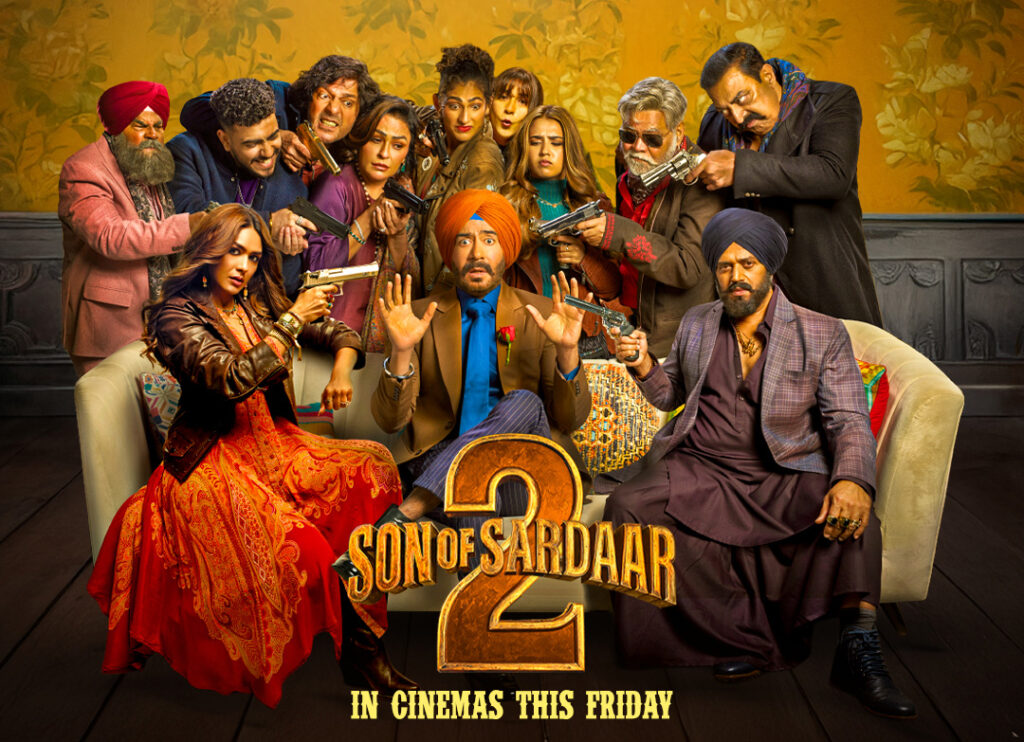 Son of Sardaar 2 Brings Back the Laughter and Loyalty Ajay Devgn brings back the charm in Son of Sardaar 2.