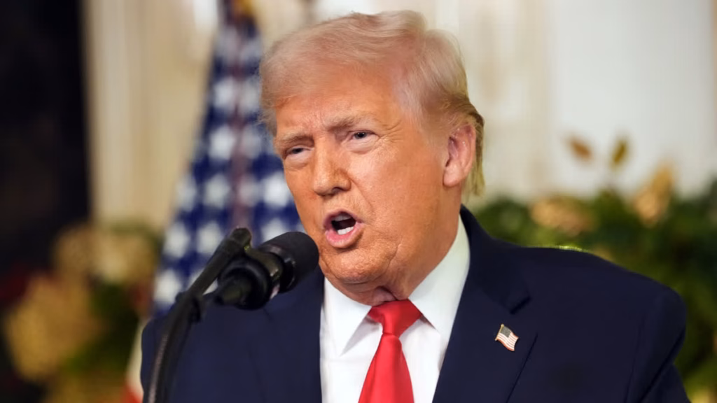 Trump Year-End Address Highlights Migration Crackdown, War Claims