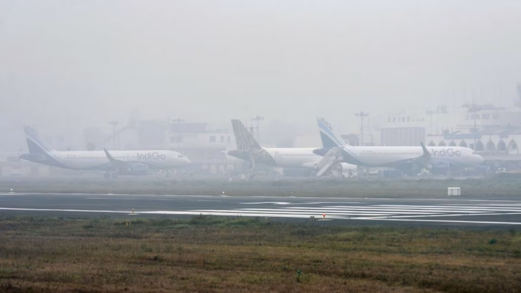 Delhi IGI Airport and airlines issue fog advisory amid low visibility