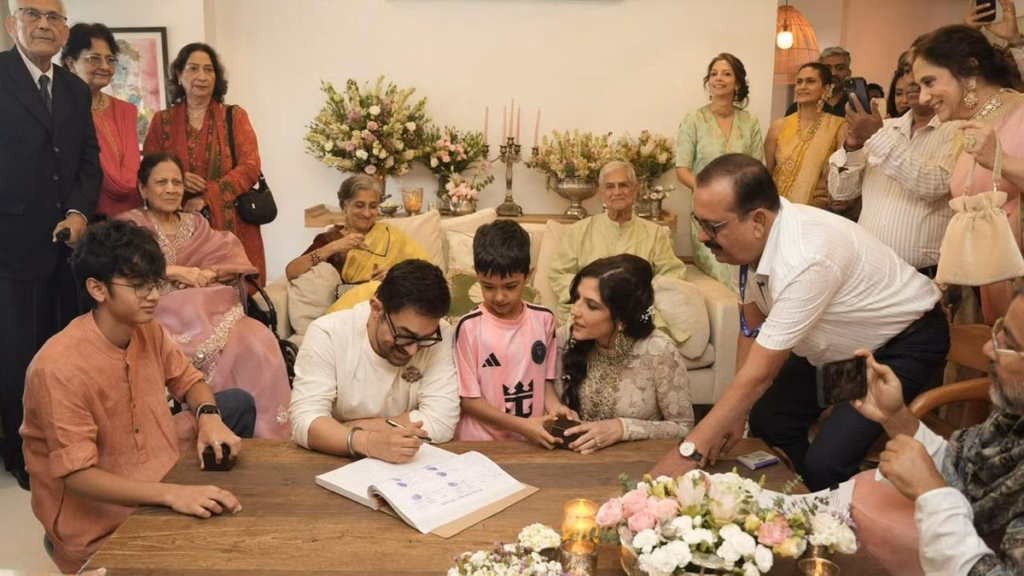 Aamir Khan Marries Longtime Partner Gauri Spratt in an Intimate Mumbai Wedding